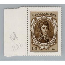 ARGENTINA 1970 GJ 1532A ESTAMPILLA NUEVA MINT U$ 20